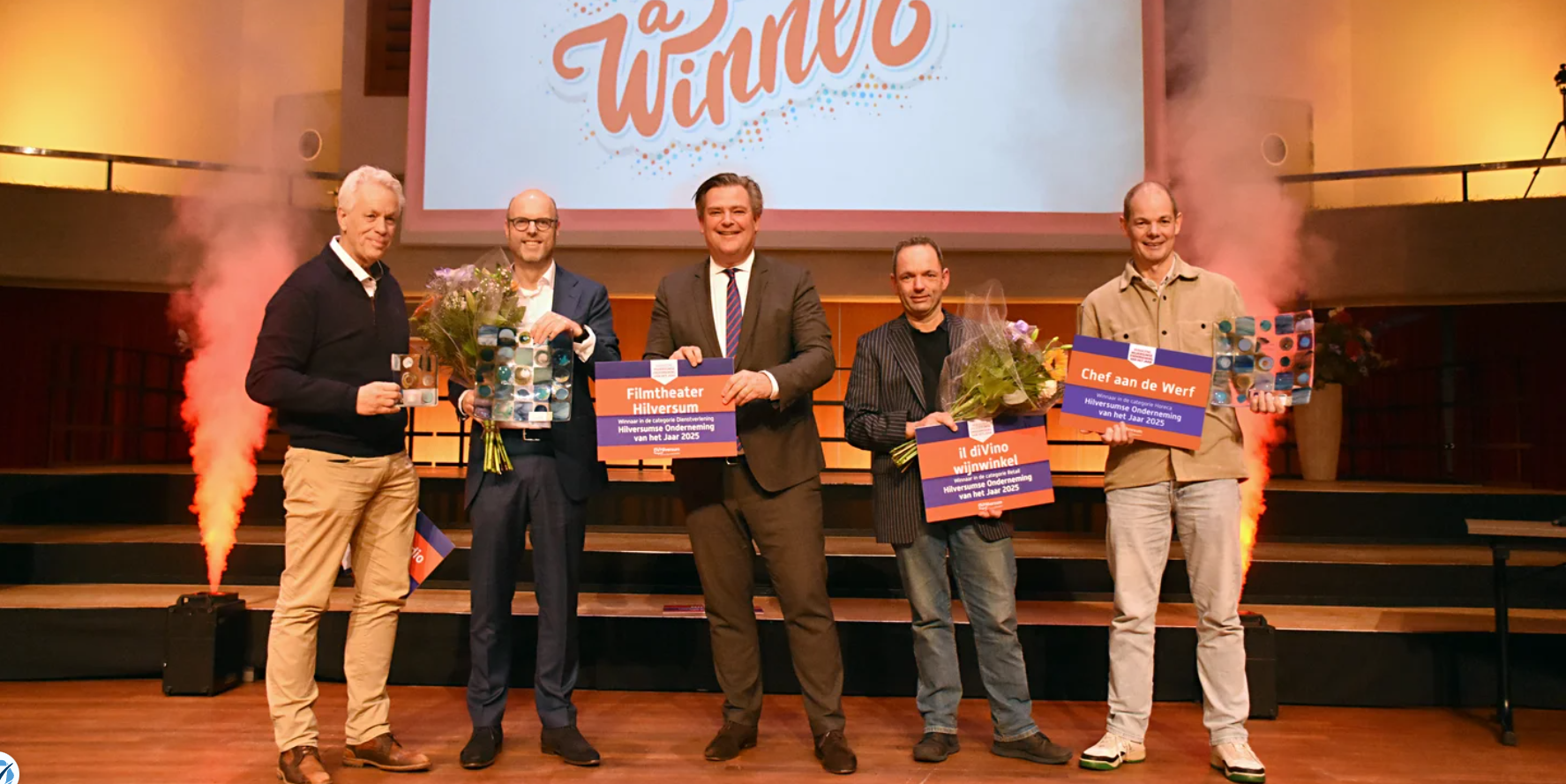 Hoera, we zijn Hilversumse Onderneming van het Jaar 2025 geworden!