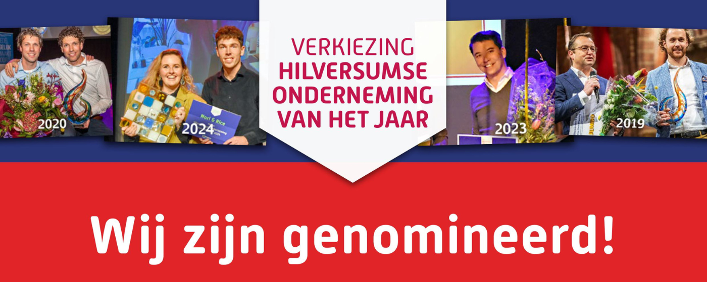 Genomineerd | Hilversumse Onderneming van het Jaar 2025
